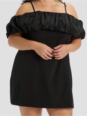 NWT Women's Ruffle Mini A-Line Dress - A New Day SIZE 24